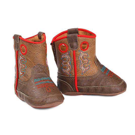 Kolter Baby Bucker Boot - Brown/Red