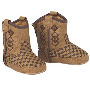 Logan Baby Bucker Boot - Brown