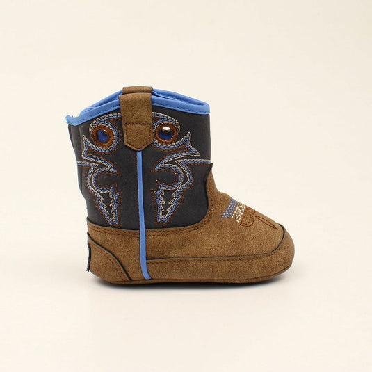 Ben Baby Bucker Boot - Brown/Blue