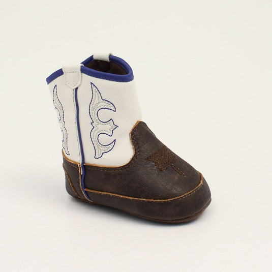 Joshua Baby Bucker Boot - Brown/White