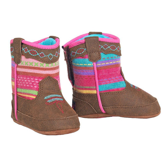 Camilla Baby Bucker Boot - Brown/Multi