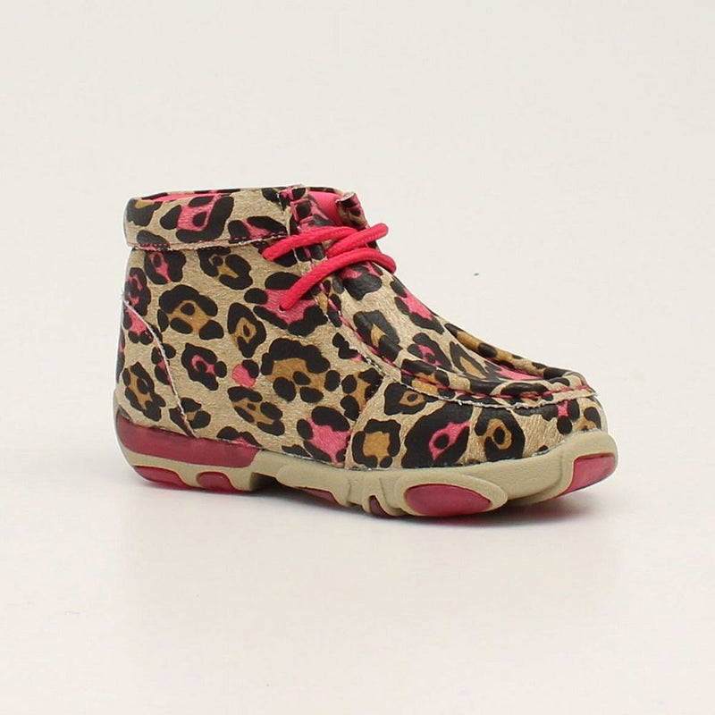Load image into Gallery viewer, Maisie Toddler Light-Up Shoe - Cheetah/Pink
