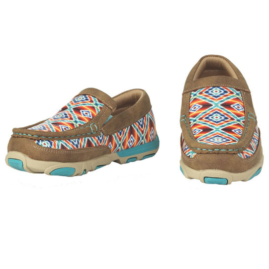 Brynlee Toddler Shoe - Brown/Multi