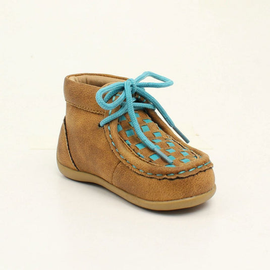 Cassidy Shoe - Brown/Turquoise
