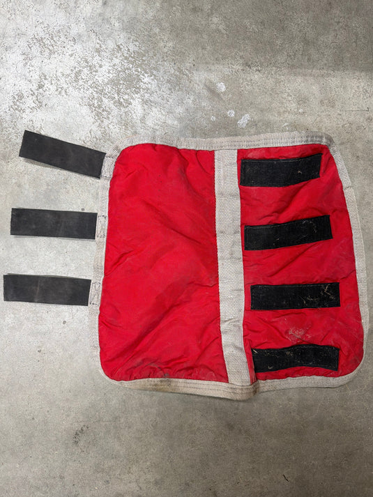 Used Shipping Boots - Red