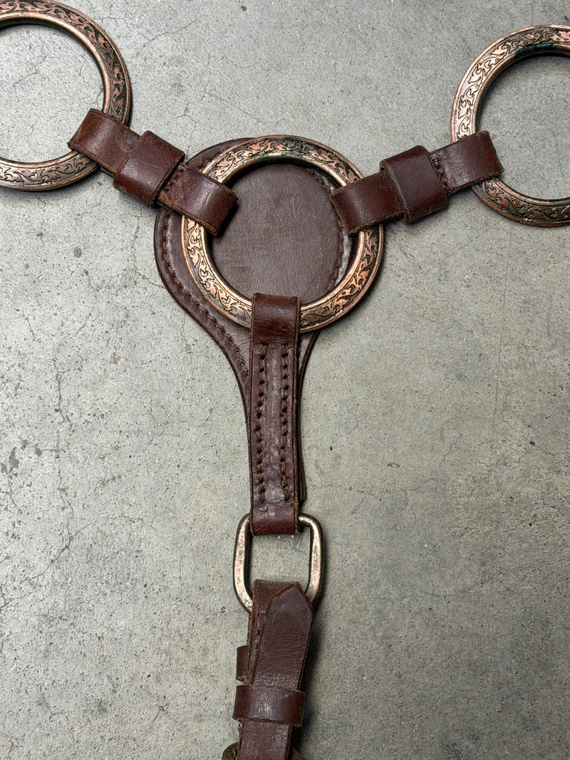 Load image into Gallery viewer, Used Copper Rings Breast Collar
