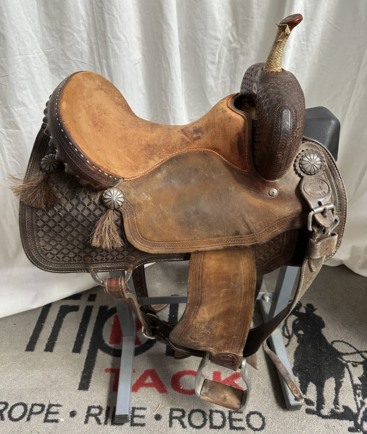 Used Caldwell Barrel Saddle 14.5