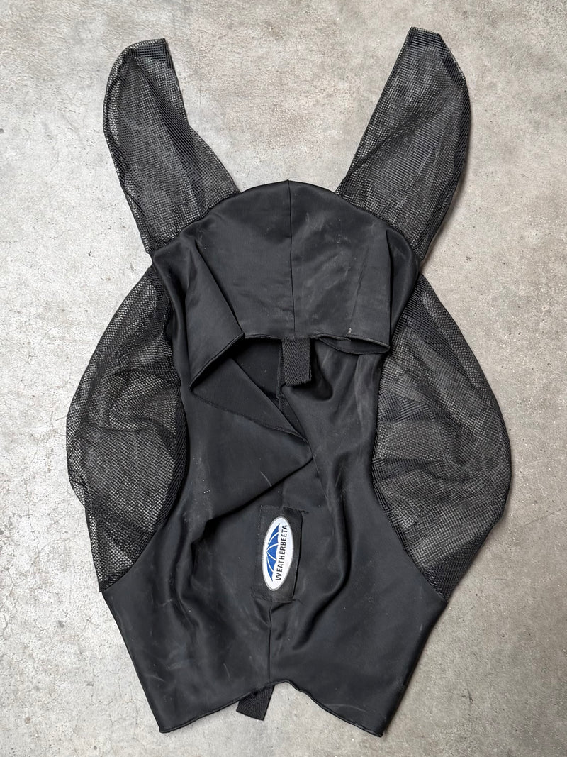 Load image into Gallery viewer, Used Weatherbeeta Fly Mask with Ears - Black
