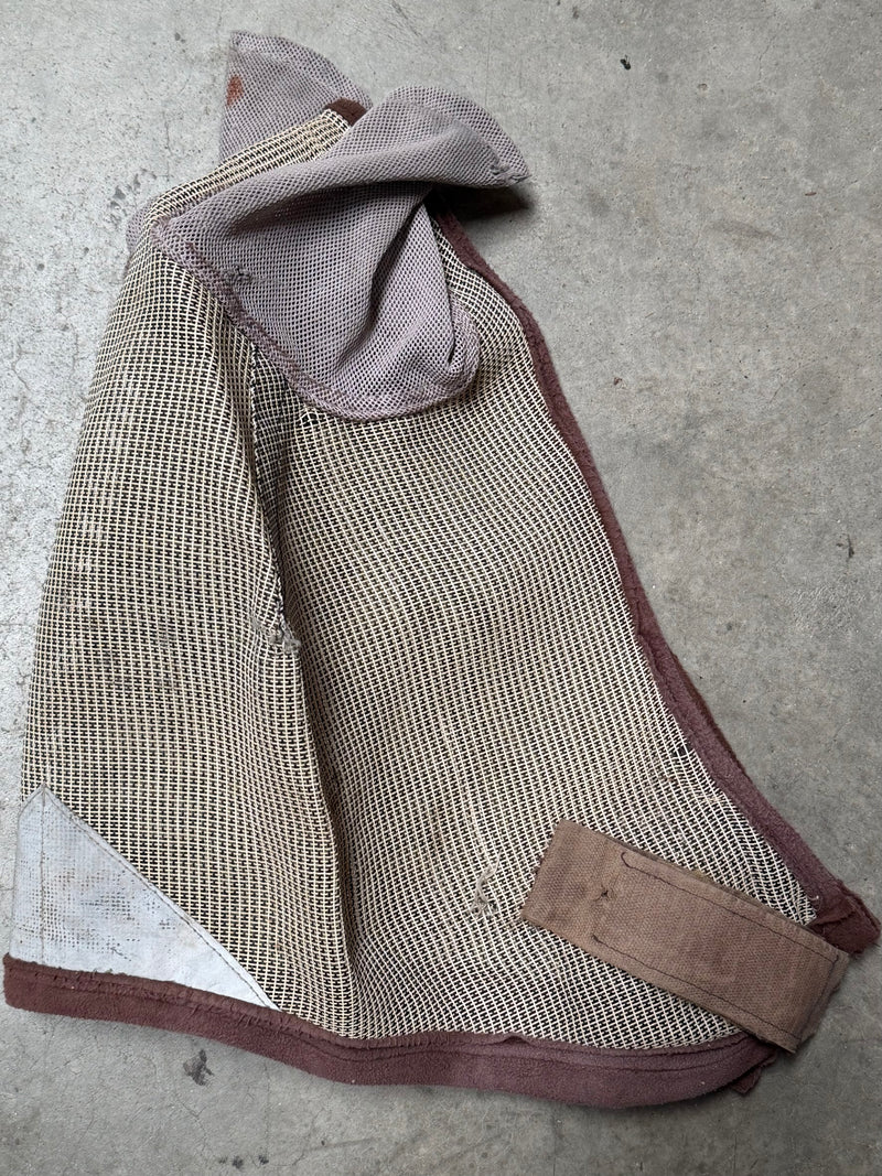 Load image into Gallery viewer, Used Fly Mask with Ears - Tan/Brown
