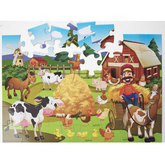 Bigtime Barnyard Jumbo Floor Puzzle - 48 Piece