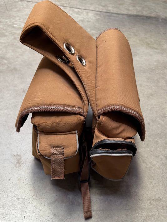 Used Weaver Leather Trail Gear Saddle Bag - Brown