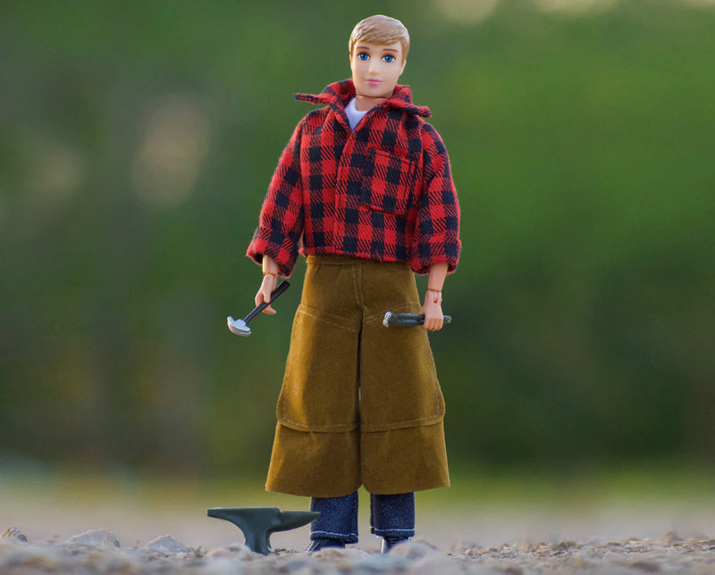 Load image into Gallery viewer, Breyer Farrier with Blacksmith Tools - 8" Figure
