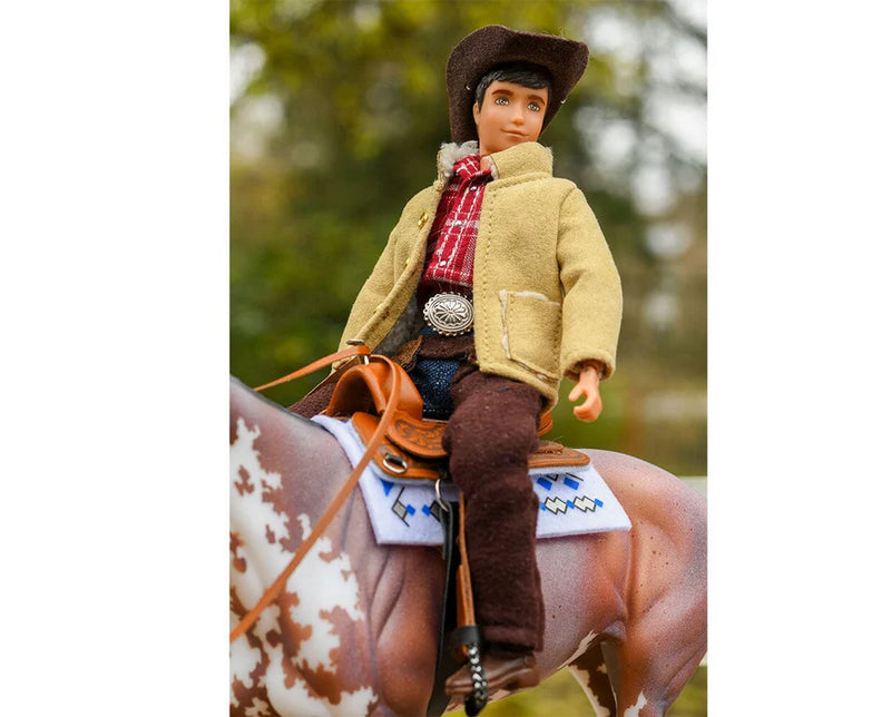 Load image into Gallery viewer, Breyer Cowboy Rancher Bryce - 8" Figure
