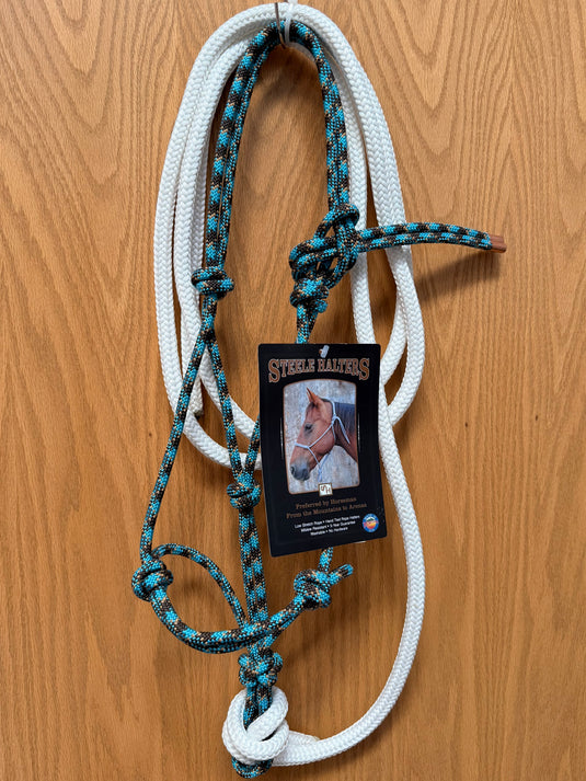 Steele Rope Halter with 10' Lead - Weanling