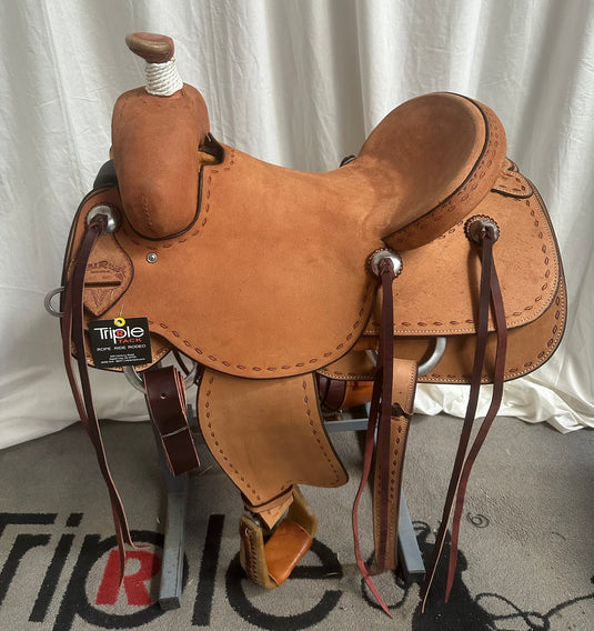 Triple R Modified Association Rancher Saddle 16"