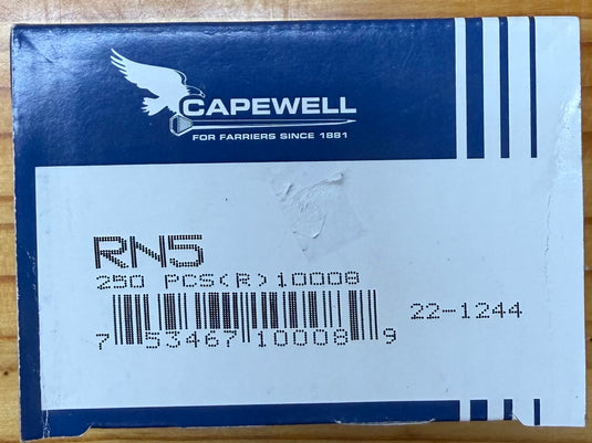 Capewell Race Nails Shoeing Nails - 250 PC