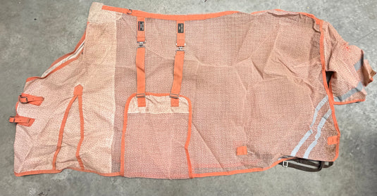 Used Schneiders Ripstop Bellyband Fly Sheet - Orange - 82"