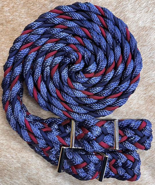 Gale Beebe 9 Plait Flat Braided Barrel Reins