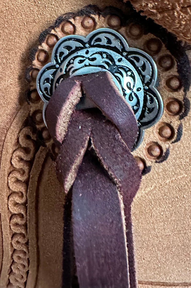Load image into Gallery viewer, Triple R Modified Association Rancher Saddle 15.5"
