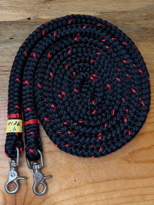 Brute Roping Rein 1/2" X 9'