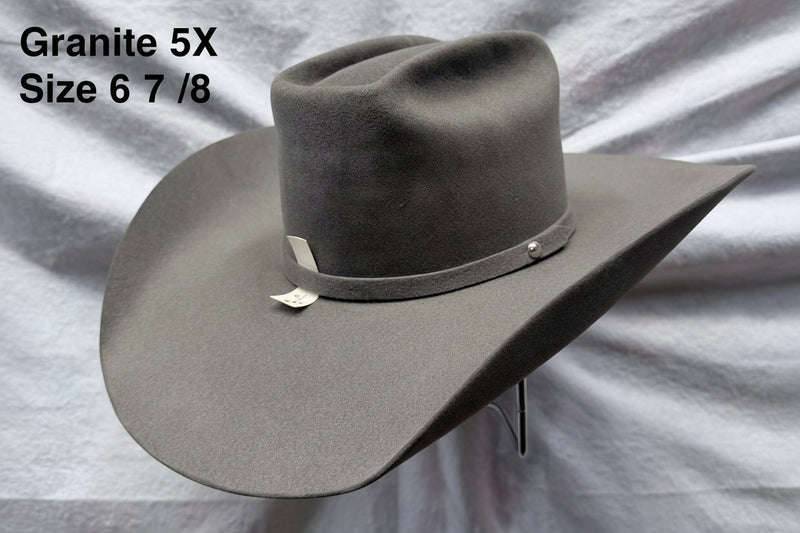 Load image into Gallery viewer, Star of the West - 5X Beaver Felt Hat
