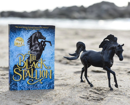 Breyer The Black Stallion Horse & Book Set