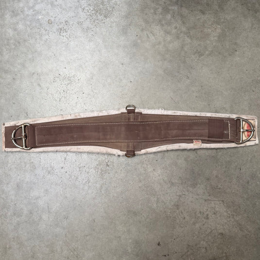 Used Fabtron Felt Bottom Cinch - Brown - 34