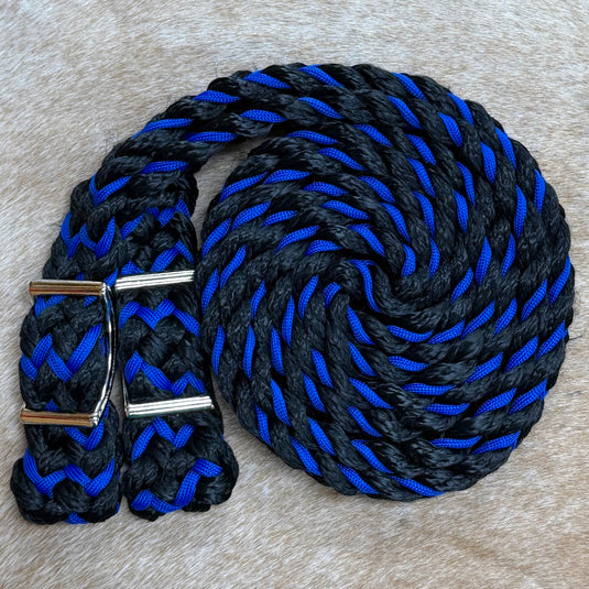 Gale Beebe 9 Plait Flat Braided Barrel Reins