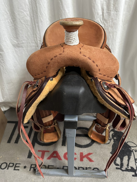 Triple R Modified Association Rancher Saddle 14.5"