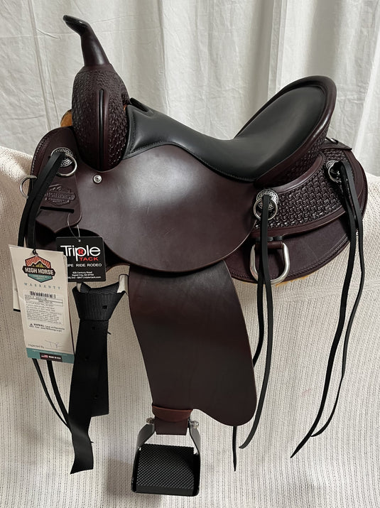 High Horse Sulphur River Trail Saddle 15