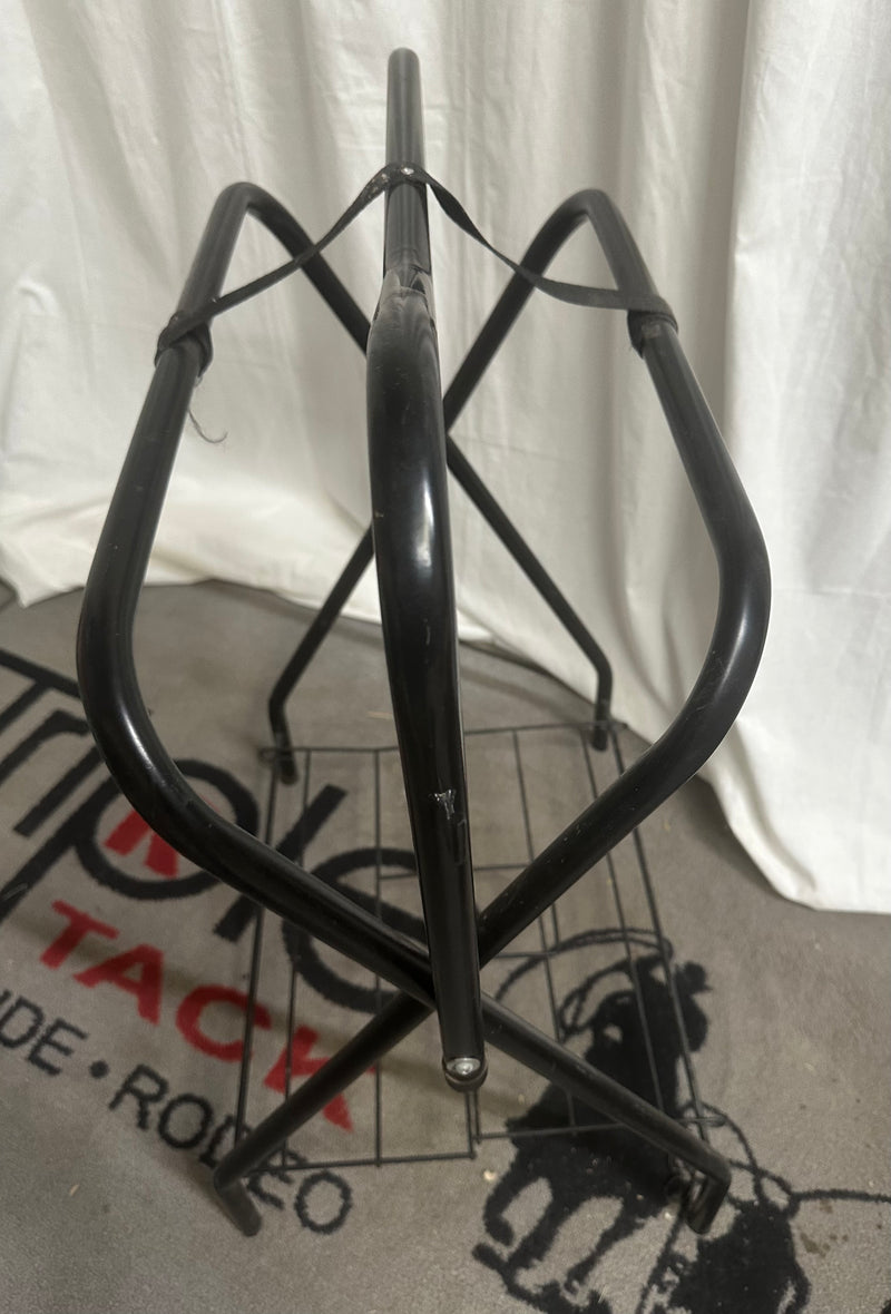Load image into Gallery viewer, Used Folding Saddle Stand - Black
