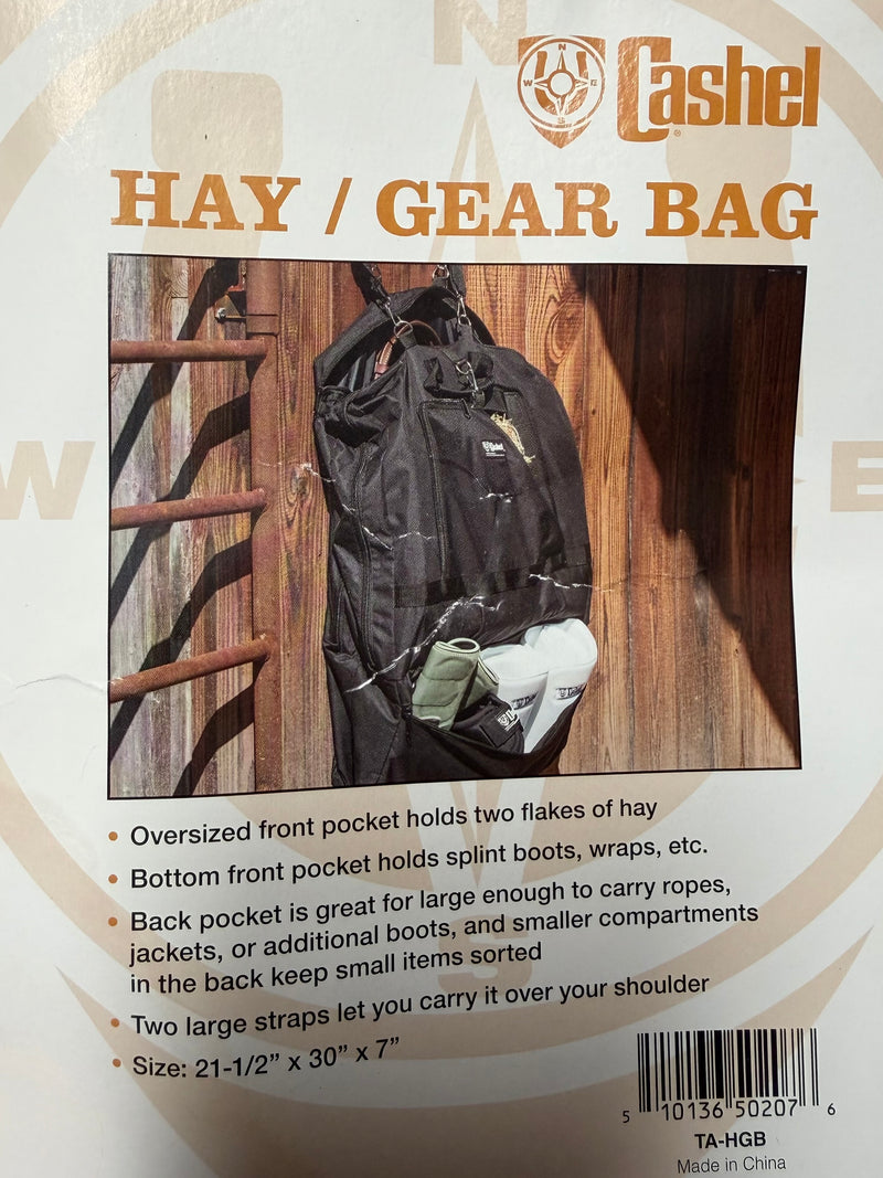 Load image into Gallery viewer, Used (Like New) Cashel Hay/Gear Bag - Black
