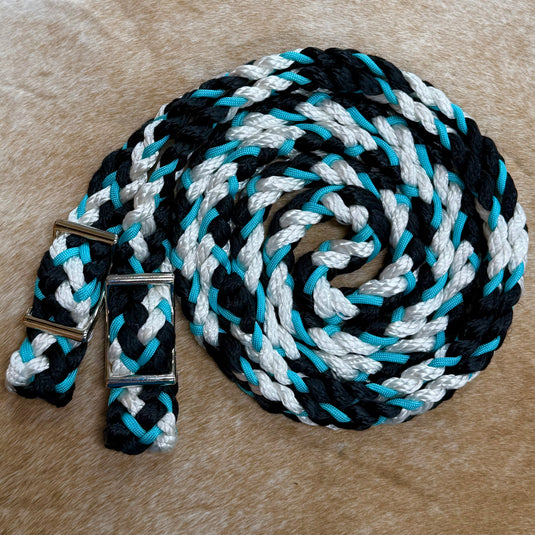 Gale Beebe Round Braided Barrel Reins
