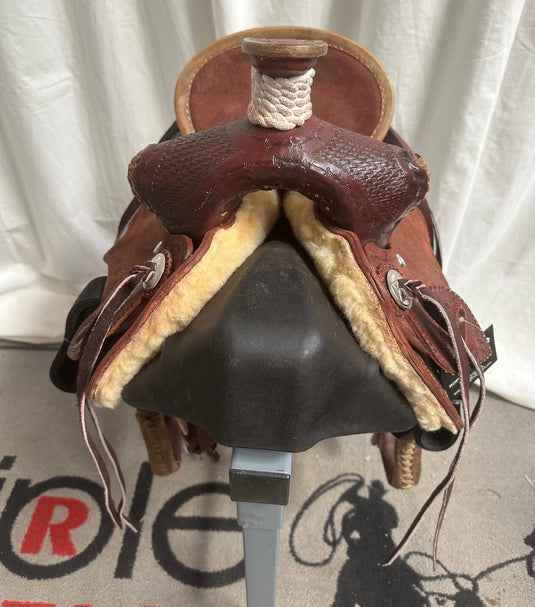 Triple R Kid Modified Association Rancher Saddle 10"