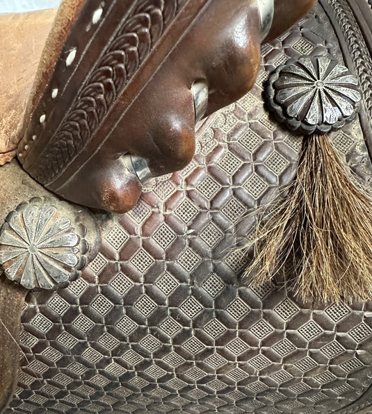 Used Caldwell Barrel Saddle 14.5"
