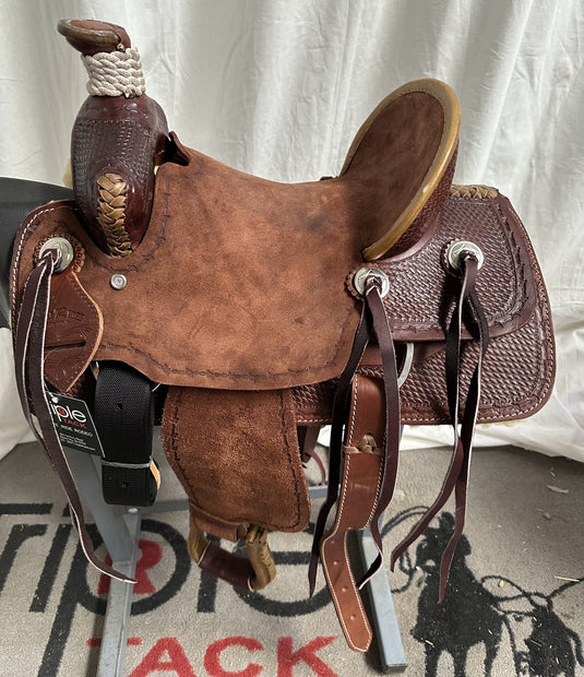 Triple R Kid Modified Association Rancher Saddle 12"