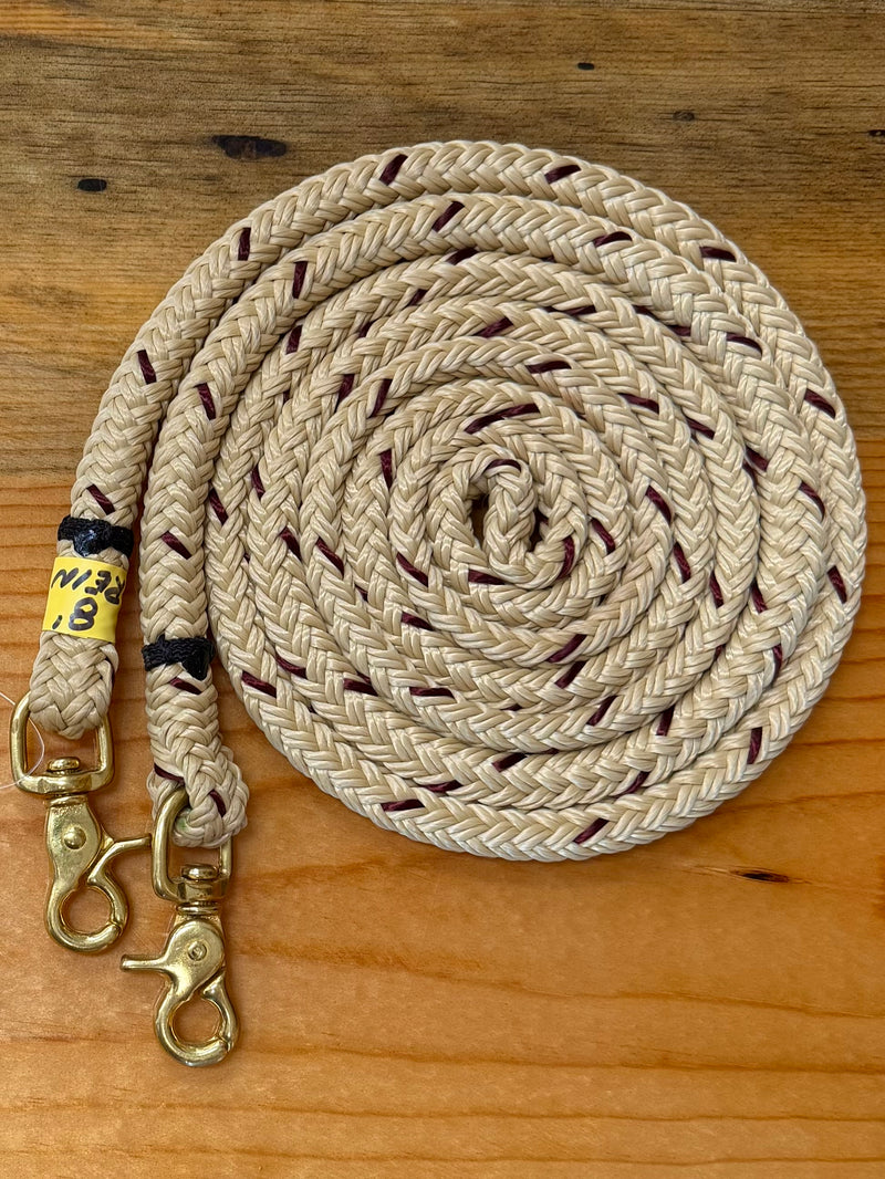 Load image into Gallery viewer, Brute Roping Rein 3/8" X 8'
