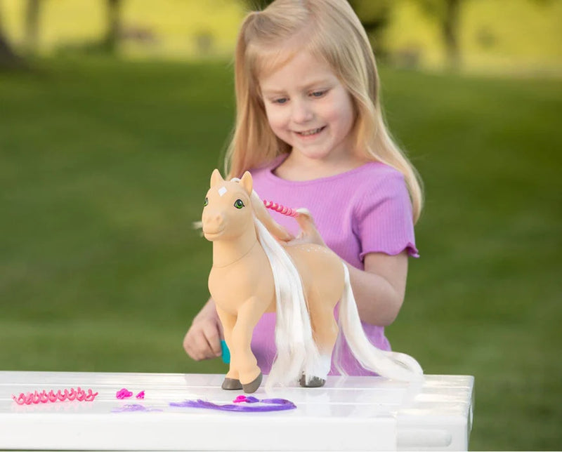 Load image into Gallery viewer, Breyer Sunflower - Mane Beauty Styling Pony
