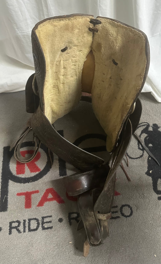 Used Old Style No Name Saddle 14.5"