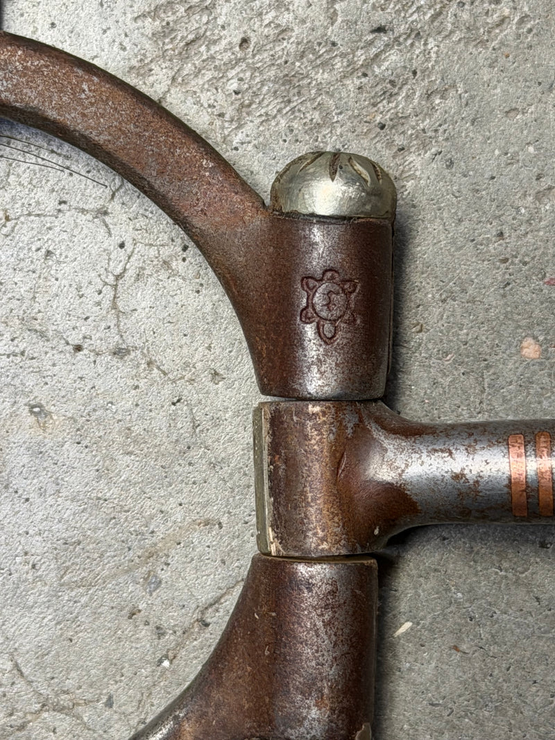 Load image into Gallery viewer, Used Bridle Set - Clinton Anderson Browband, Silver Overlay Dee Ring Smooth Snaffle Bit, Split Reins
