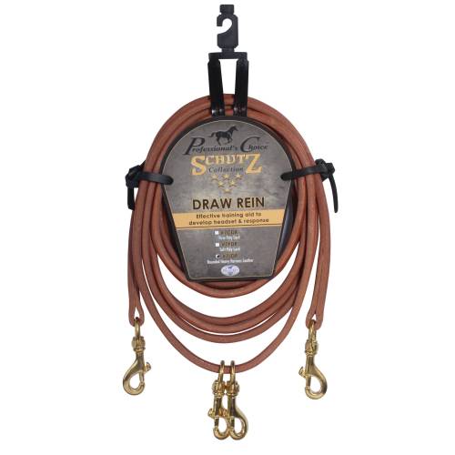 Professional's Choice Rounded Heavy Harness Draw Reins
