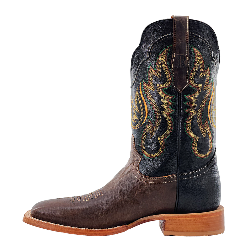 Load image into Gallery viewer, R. Watson 11" Cowhide Wide Square Toe Boot - Toscama Miel Soto
