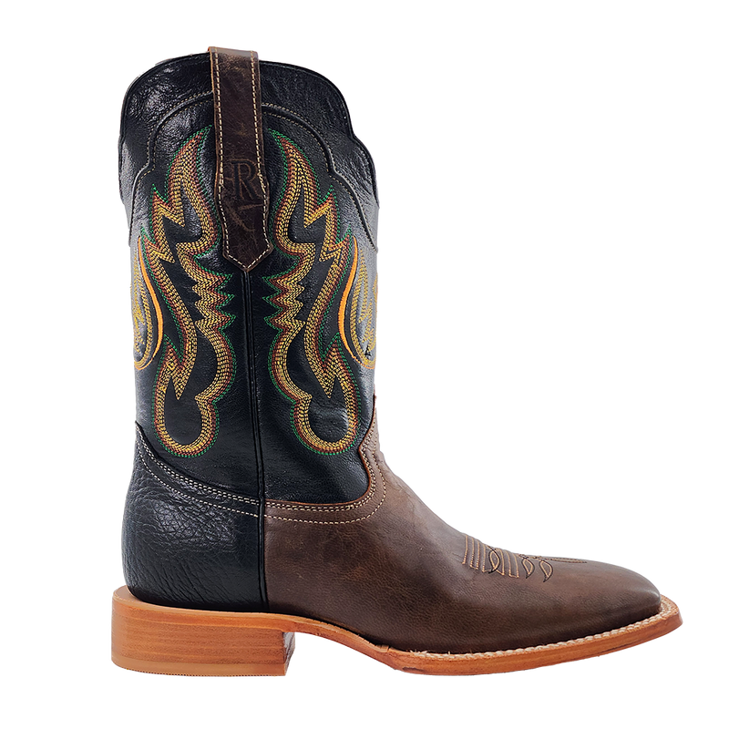 Load image into Gallery viewer, R. Watson 11" Cowhide Wide Square Toe Boot - Toscama Miel Soto
