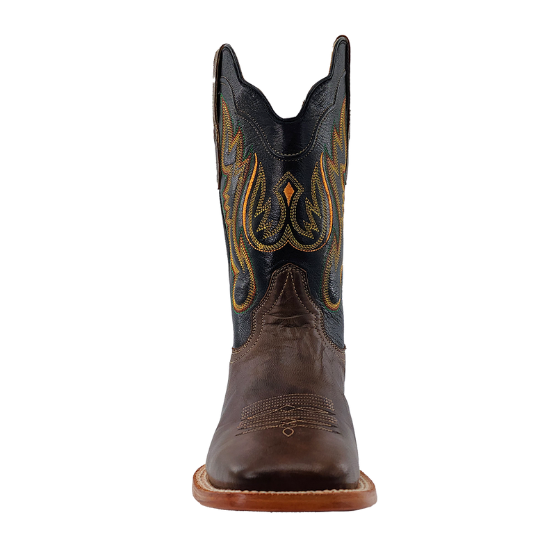 Load image into Gallery viewer, R. Watson 11" Cowhide Wide Square Toe Boot - Toscama Miel Soto
