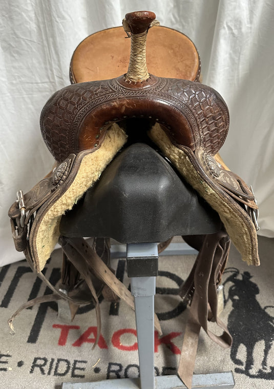 Used Caldwell Barrel Saddle 14.5"