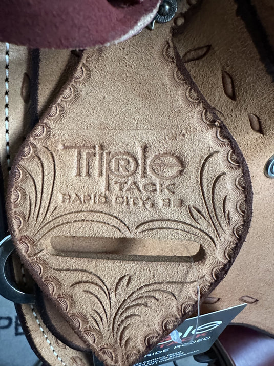 Triple R Modified Association Rancher Saddle 14.5"