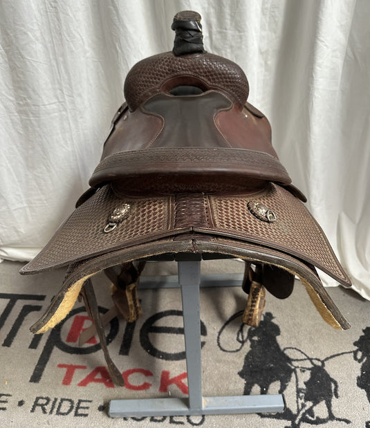 Used Dale Martin Ranch Cutter Saddle 15"