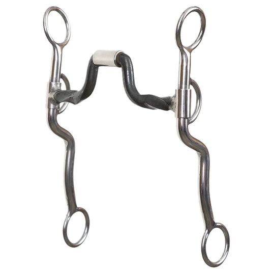 Reinsman Steel Cowboy Square Twist Port Bit