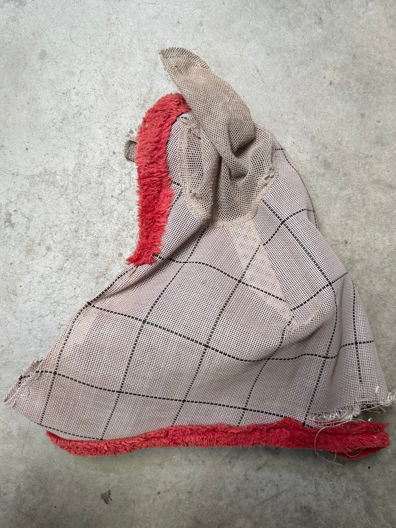Load image into Gallery viewer, Used Mesh Fly Mask w/ Ears - Gray/Red
