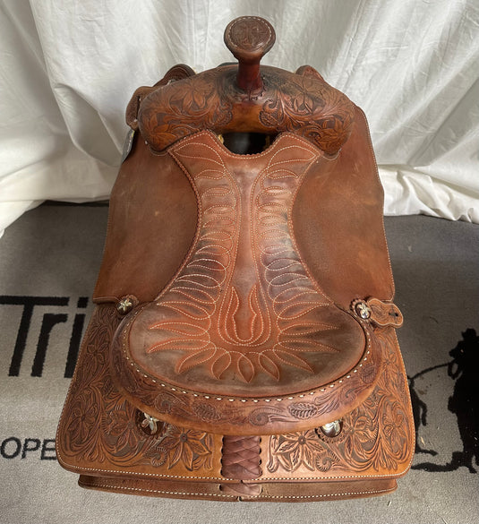 Used Martin Saddlery Team Roper Saddle - 14.5”
